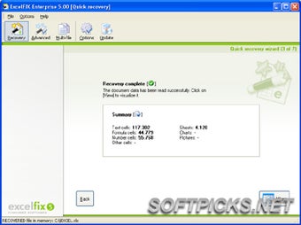 Imagen 2 para ExcelFIX Excel File Recov…