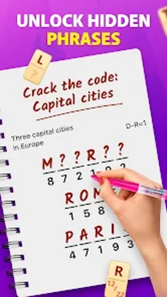 Image 0 pour Cryptophrase: Code Word P…