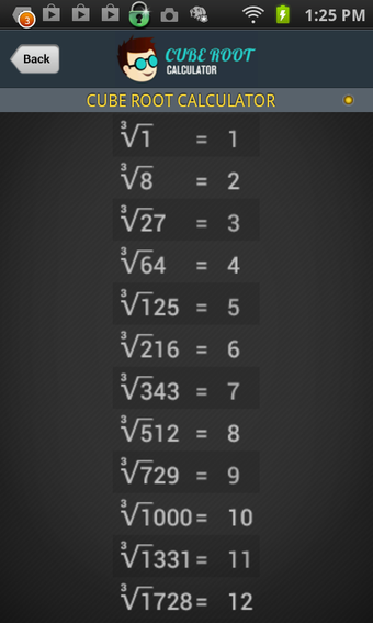 Bild 0 für Cube Root Calculator