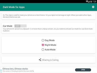 Obraz 6 dla Dark Mode for Apps  Phone…