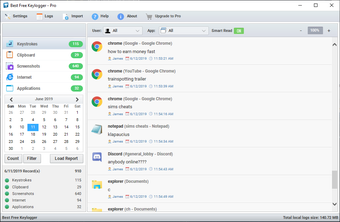 Best Free Keylogger Pro