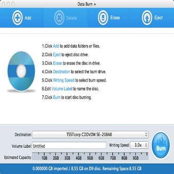Data DVD Burner for Mac的第0张图片