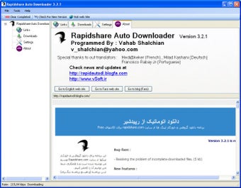 Image 0 for Rapidshare Auto Downloade…