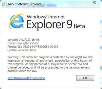 Immagine 0 per Internet Explorer 9
