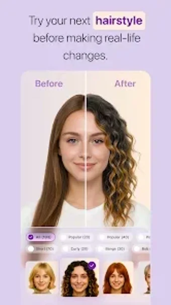 Obraz 0 dla HairHunt: AI Hairstyle Tr…
