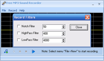 Obraz 3 dla Free MP3 Sound Recorder