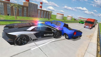 Bild 0 für Police Car Driving Traffi…