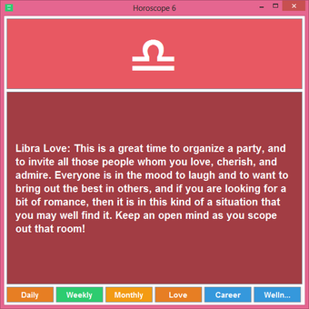 Immagine 1 per Horoscope