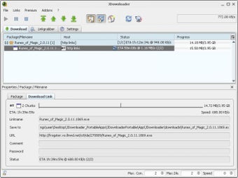 Image 5 for jDownloader Portable
