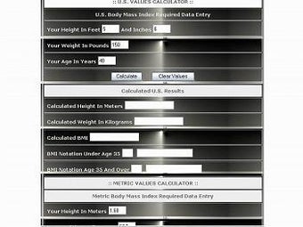 Obraz 1 dla BMI Calculator