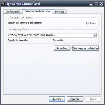 Lightscribe System Software Snapshots 3