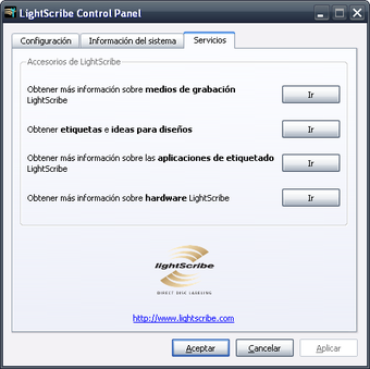Lightscribe System Software Printscreens 1