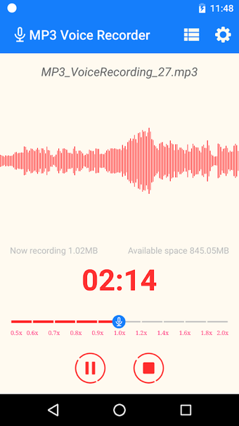 MP3 Voice Recorder的第0张图片