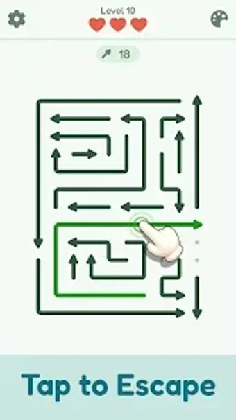 Bild 0 für Amaze Escape: Tap Away Pu…