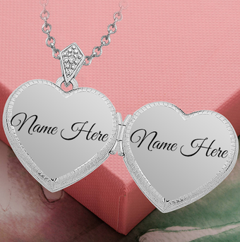 Write Name On Locket