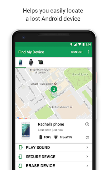 Obraz 3 dla Find My Device