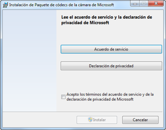 Microsoft Camera Codec Pack