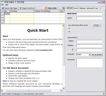 Bild 1 für ePub Maker