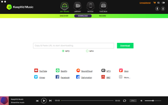 Obraz 0 dla KeepVid Music for Mac