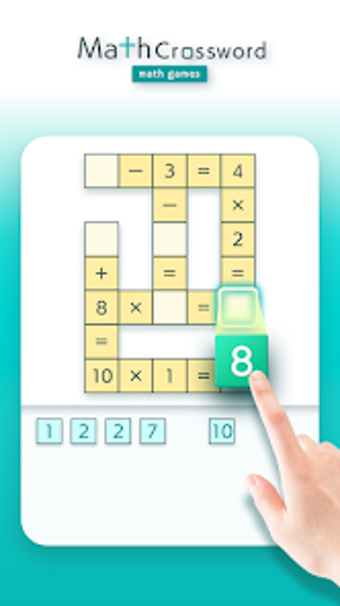 Bild 0 für Math Crossword - math gam…