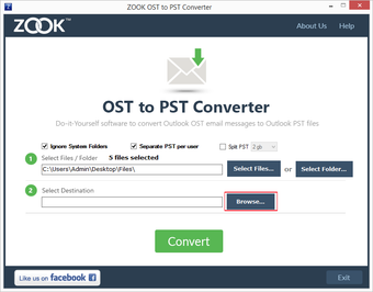 Obraz 0 dla ZOOK OST to PST Converter
