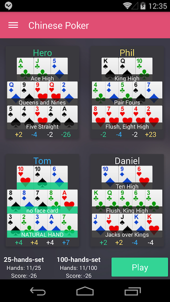 Chinese Poker的第0张图片