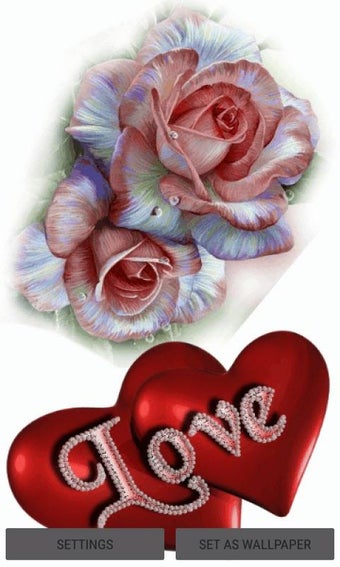 Image 0 pour Valentine Hearts Live Wal…