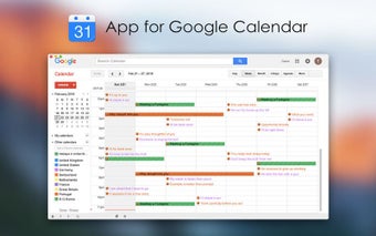 Obraz 0 dla App for Google Calendar