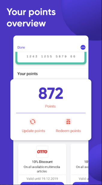Obraz 4 dla Yunar loyalty card app