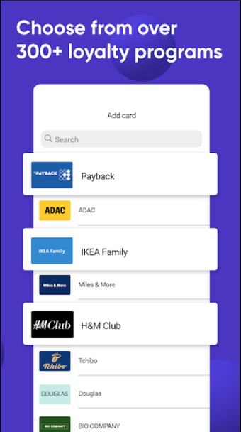 Obraz 1 dla Yunar loyalty card app