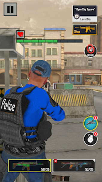 Image 0 pour Police Agent Gun Shooting