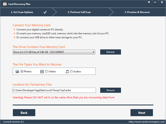 Card Recovery Plus的第0张图片