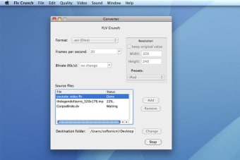 flv crunch free download mac