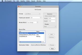 Download FLV Crunch for Mac