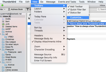 Obraz 1 dla Thunderbird for Mac