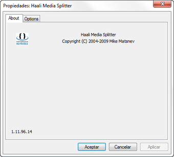 Obraz 3 dla Haali Media Splitter