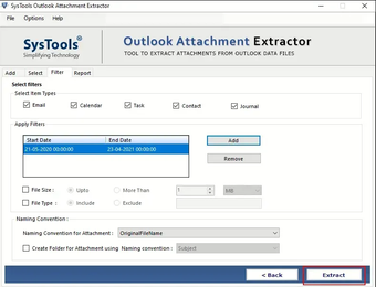 Bild 0 für SysTools Outlook Attachme…