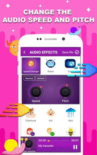 Image 2 pour Voice changer - Music rec…