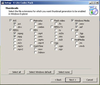 Image 6 for K-Lite Codec Pack