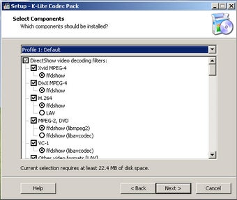 K-Lite Codec Pack Mega - Download