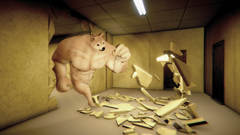 Bild 3 für Backrooms Buff Doge Horro…