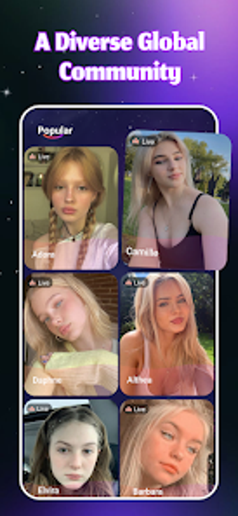 Bild 0 für Zivio- Live Video Chat