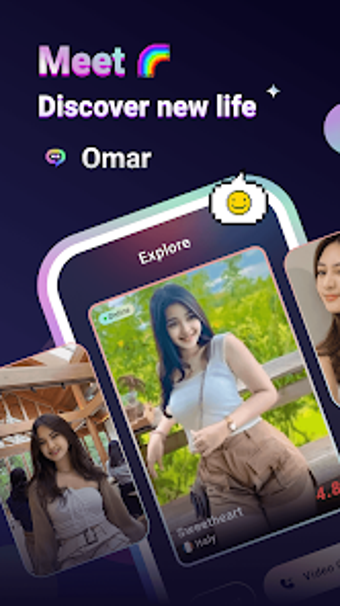 Image 0 pour Omar - Video ChatCall App