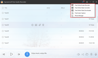 Image 0 pour Apowersoft Free Audio Rec…