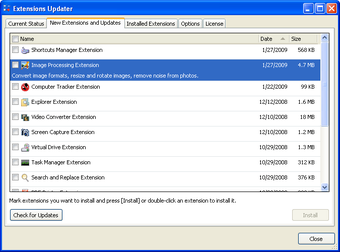 Imagen 0 para Extensions for Windows