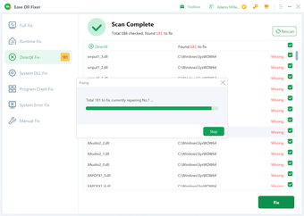 Image 0 for Ease DLL Fixer