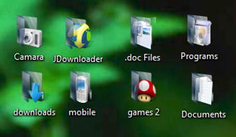 Immagine 0 per Black Seven Folder Icon P…