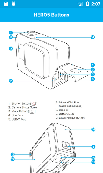 Immagine 0 per User Guide for GoPro Hero…