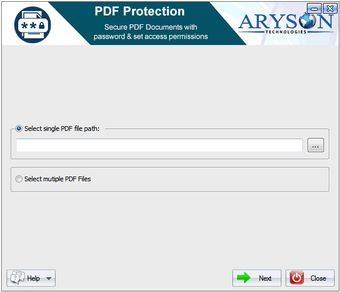 Aryson PDF Protection的第0张图片