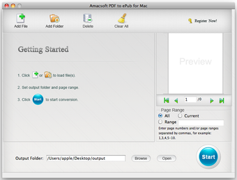 Amacsoft PDF to ePub for …的第0张图片